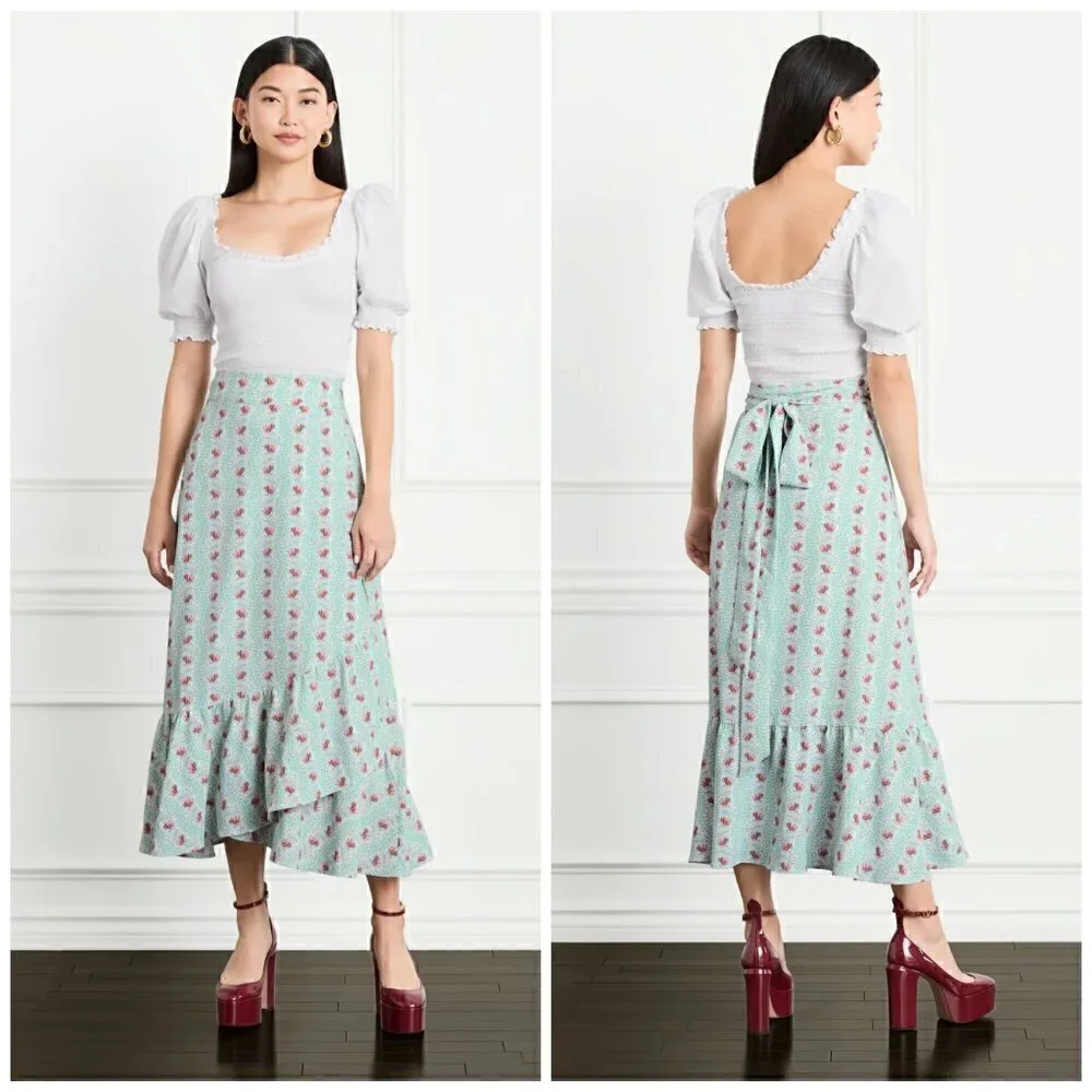 Hill House The Aiko Nap Top in White Size XXL NWT